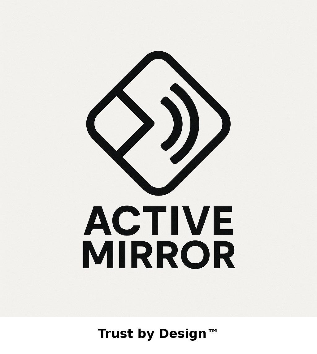 Active Mirror trademark poster